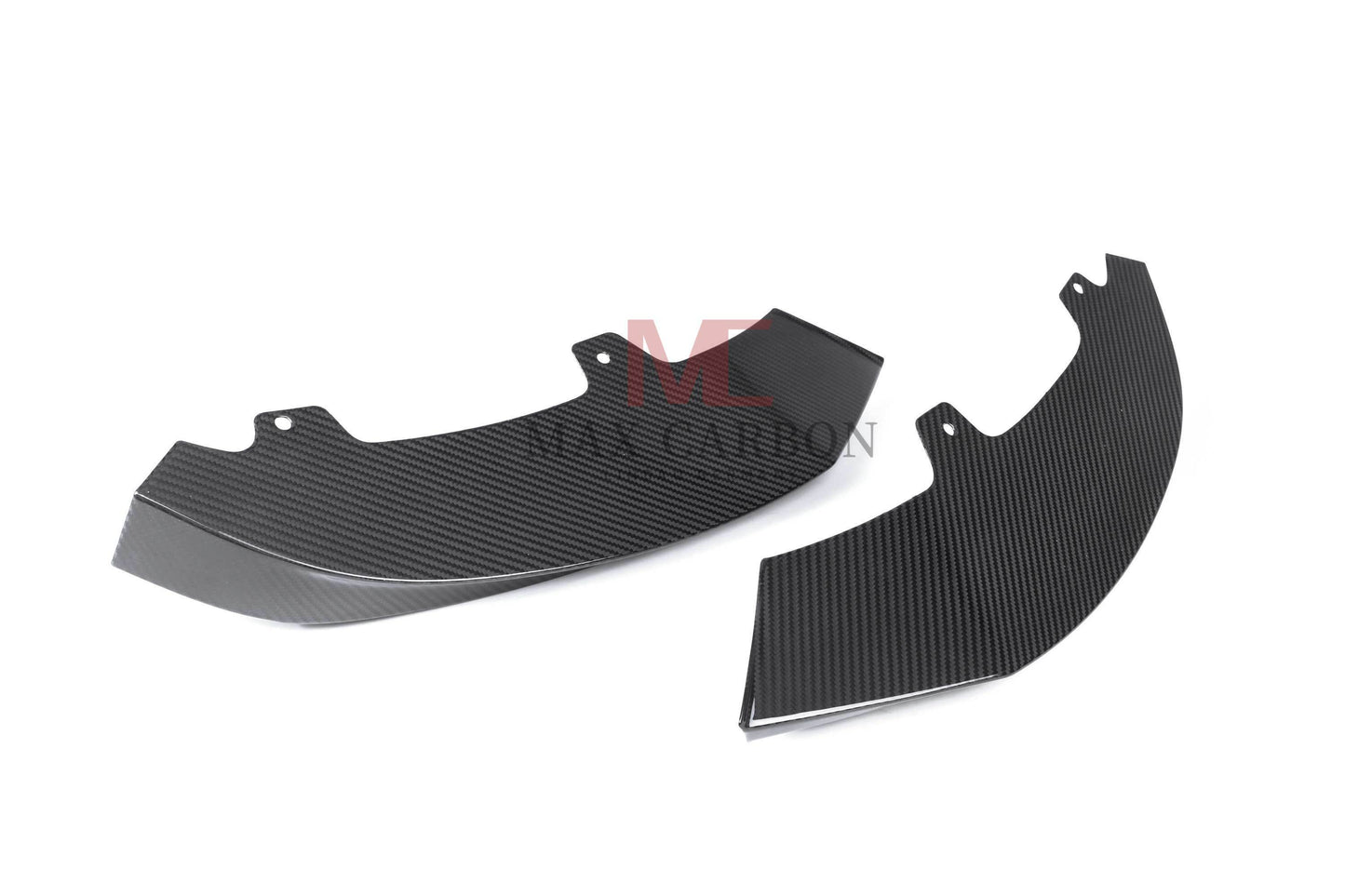 MC MAX CARBON Performance Front Flaps Spoiler Lip Covers for BMW F32 F33 F36
