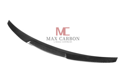 MC MAX CARBON Performance Sport Spoiler Lip for Audi A4 S4 RS4 B8 Sedan Facelift LCI 