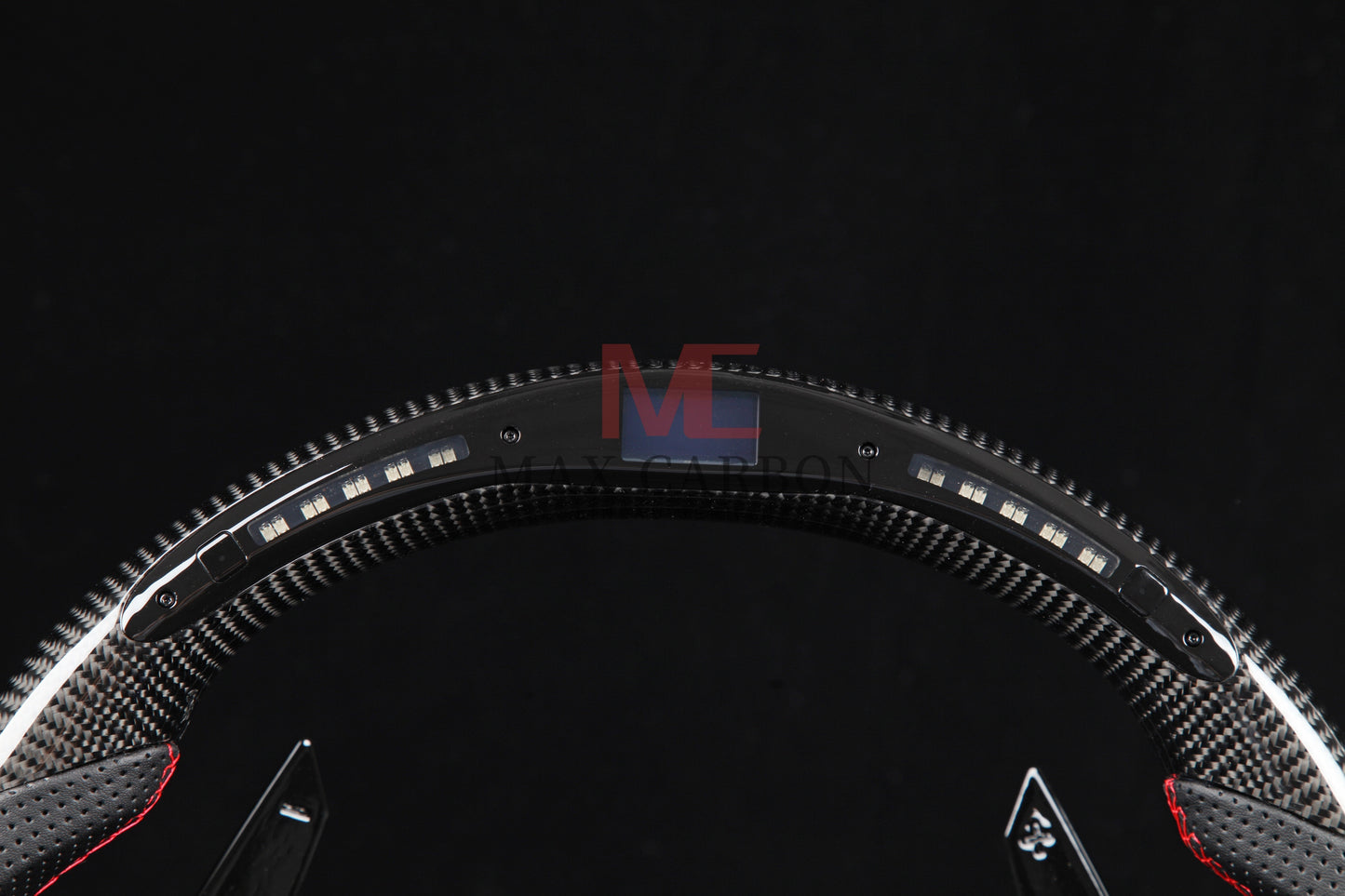MC MAX CARBON Performance Dry Carbon Smart Steering Wheel LED Sport for Audi R8 4S