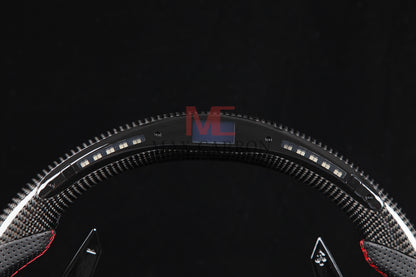 MC MAX CARBON Performance Dry Carbon Smart Steering Wheel LED Sport for Audi R8 4S