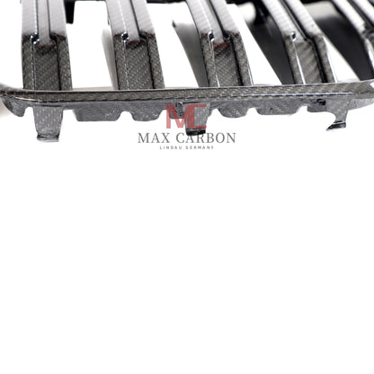 MC MAX CARBON Dry Carbon Performance Grille Grill Replacement for BMW X7 G07