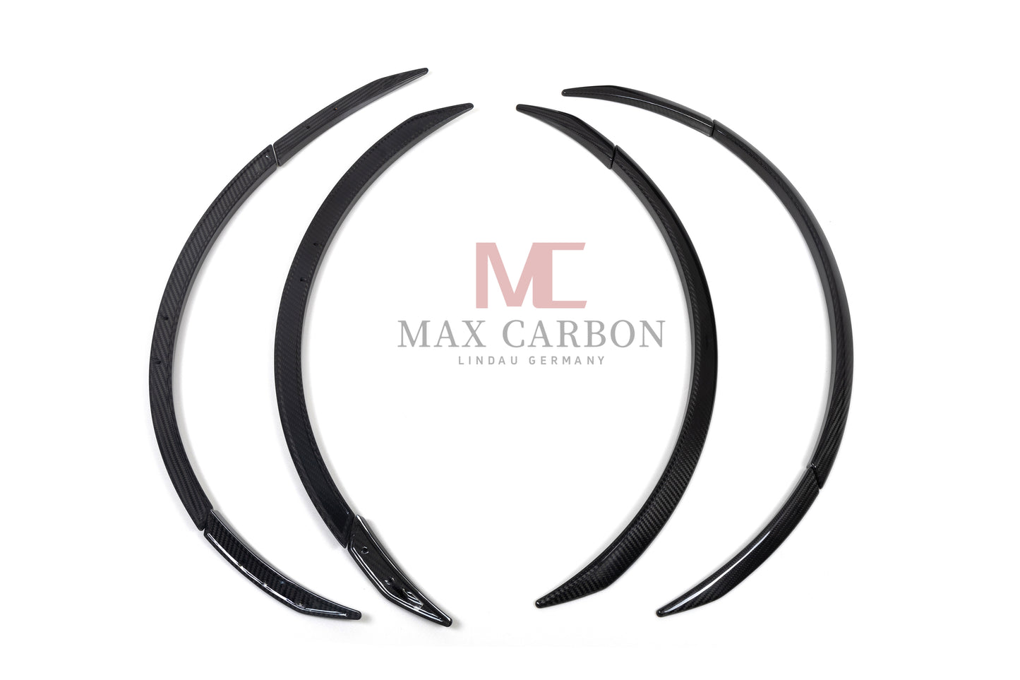 Enjoliveurs de préparation de passage de roue MC MAX CARBON Performance Dry Carbon pour BMW Série 4 G26 tous modèles 
