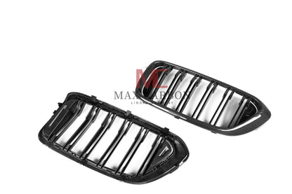 MC MAX CARBON Dry Carbon Performance Grille Replacement for BMW G32 6 Series 