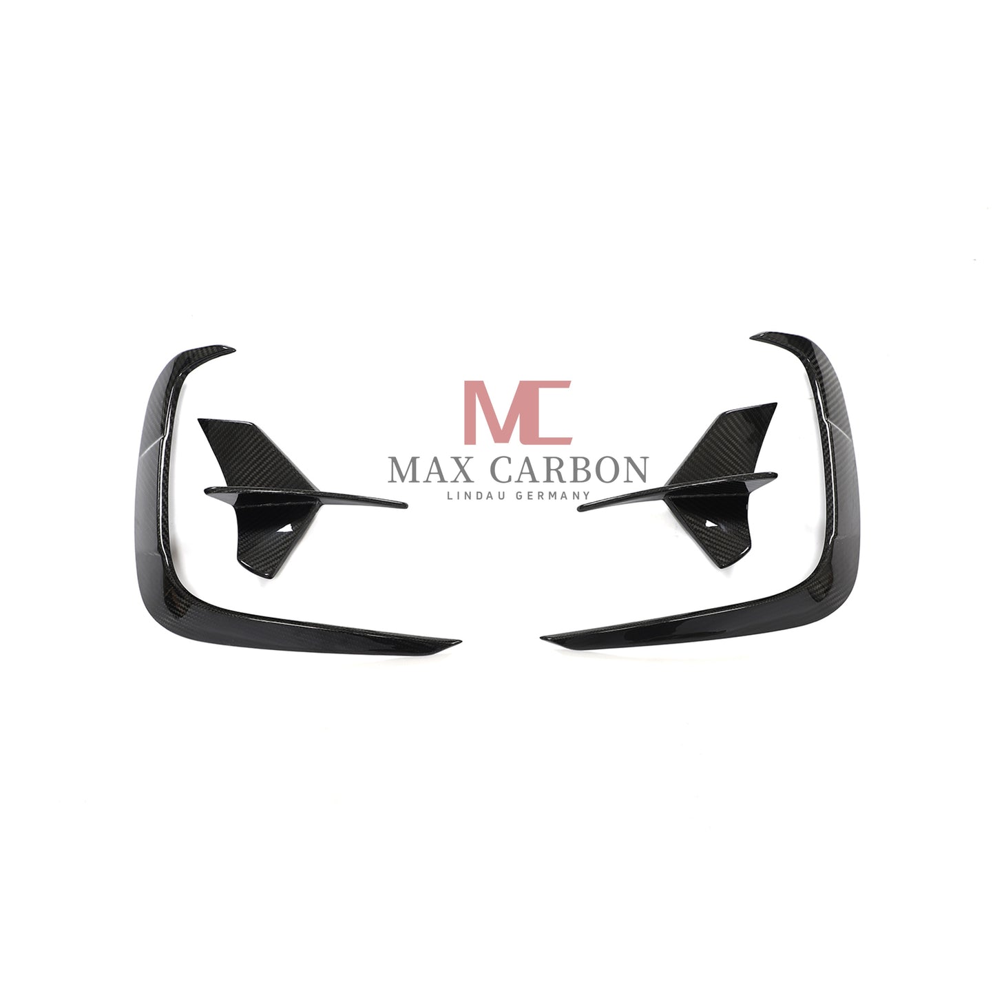 MC MAX CARBON DRY CARBON PREPREG rear panels AERO FLICKER for BMW G14 G15 M850i