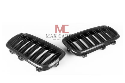 MC MAX CARBON Performance Grille Grill Replacement for BMW X5 F15 X6 F16 X5M F85 X6M F86