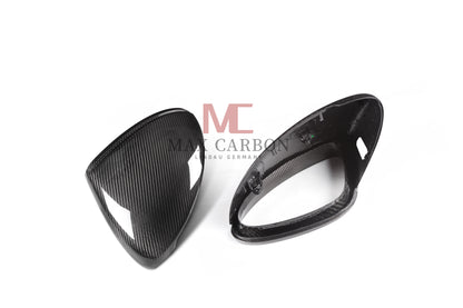 Coques de rétroviseurs de rechange MC Performance MAX CARBON pour Porsche Cayenne 958.2 92A de 2014 à 2017 