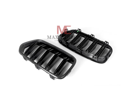 MC MAX CARBON Performance Ziergitter Kühlergrill Grill Ersatz für BMW X2 F39