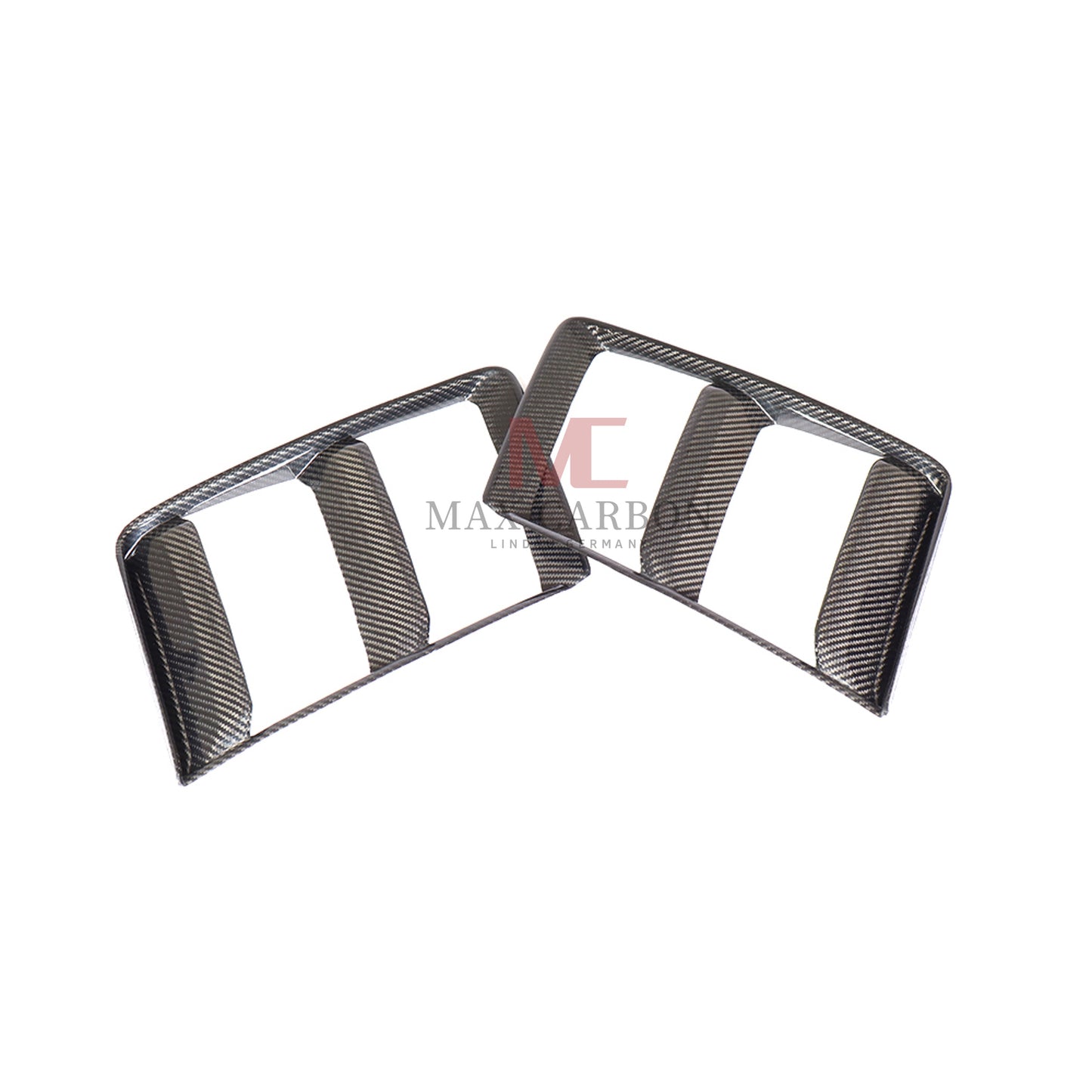 MC MAX CARBON DRY CARBON Performance couvercles de garde-boue de pare-chocs arrière pour Audi R8 4S 2015 2018 