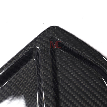 MC MAX CARBON Performance DRY CARBON AERO FLICKER Rear Fin for Audi RS7 C8 