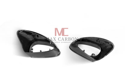 MC MAX CARBON Performance mirror caps Dry Carbon Prepreg suitable for Porsche 911 991.2 carrera s 4s gts turbo