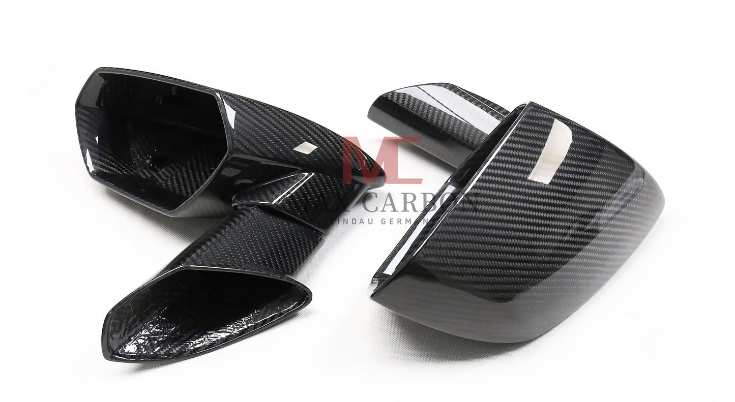 Coques de rétroviseurs de rechange MC MAX CARBON Performance adaptées pour Lamborghini Huracán 2014 à 2020 