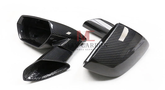 Coques de rétroviseurs de rechange MC MAX CARBON Performance adaptées pour Lamborghini Huracán 2014 à 2020 