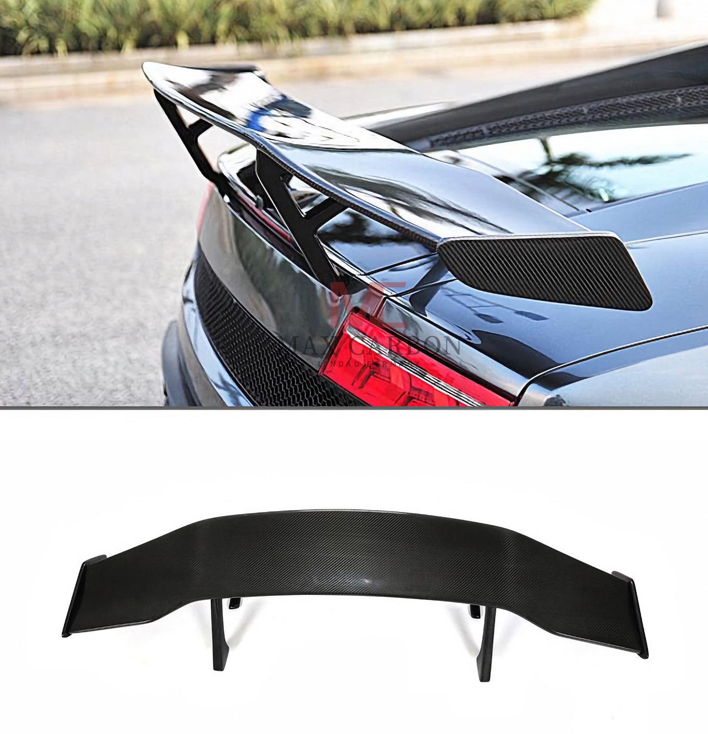 MC MAX CARBON DRY CARBON Performance rear wing spoiler suitable for Lamborghini Gallardo LP550 LP560 LP570 