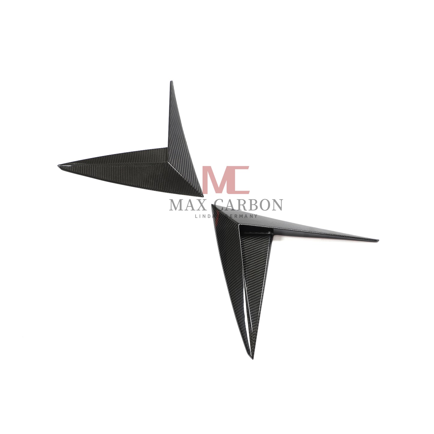 MC MAX CARBON Performance Front Fender Side Air Vents Trim Cover for Lamborghini Urus 2018 to 2021 