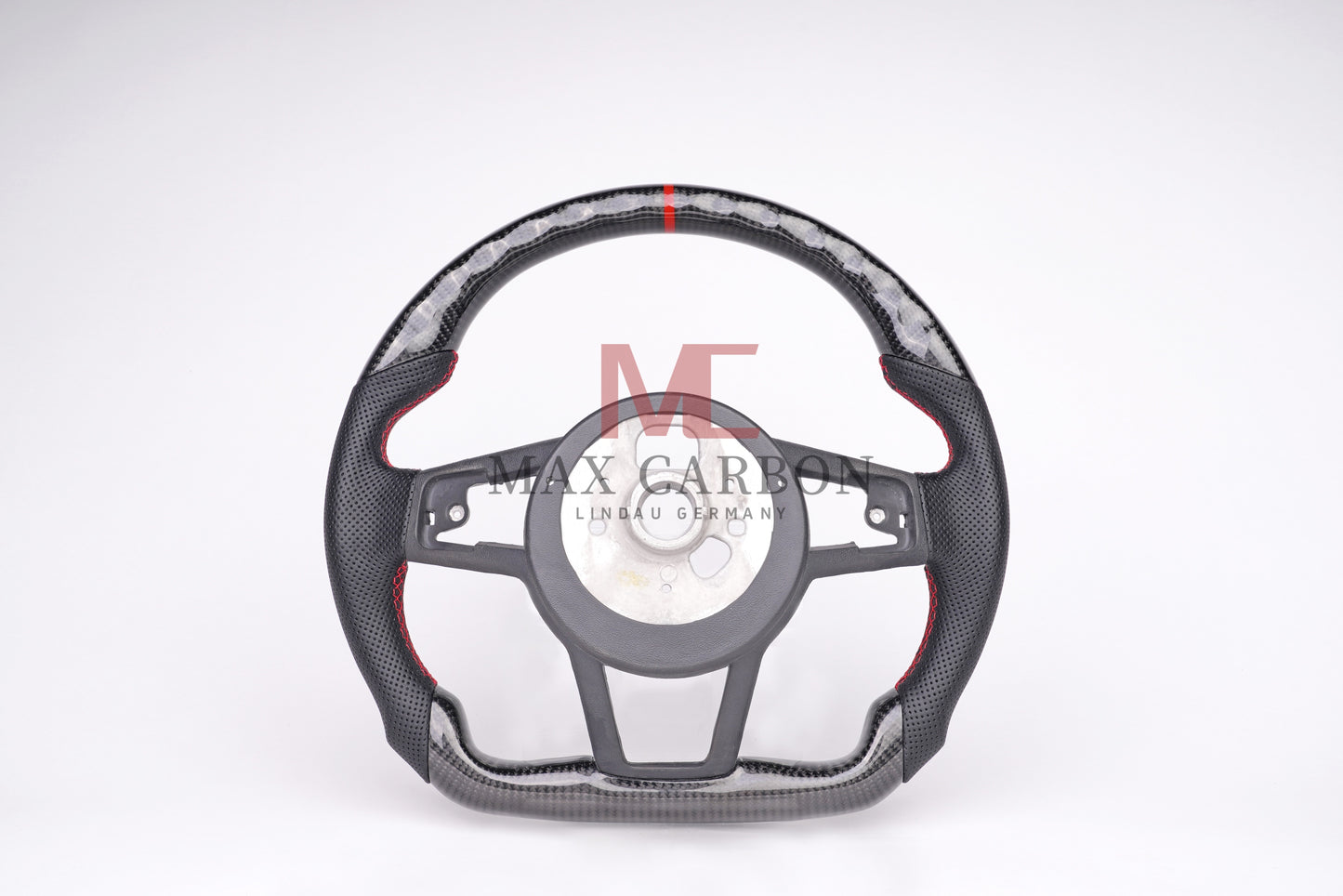MC MAX CARBON Performance Volant de remplacement en carbone sec brillant pour Audi R8 4S