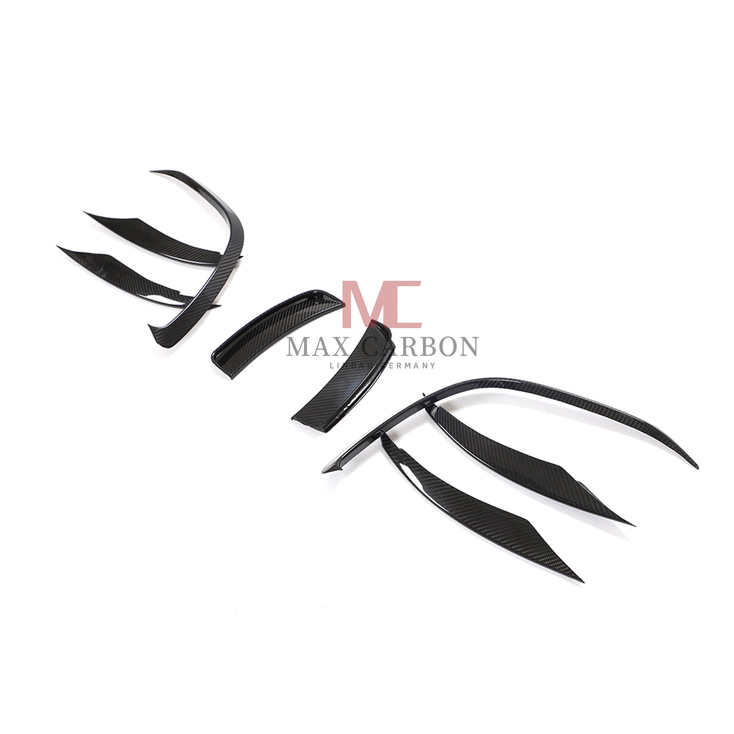 MC MAX CARBON Performance spoiler front lip spoiler for Mercedes Benz A Class W177 Sedan