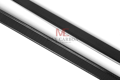 Fixation de jupe latérale MC MAX CARBON Dry Carbon Prepreg pour BMW Série 5 G60 G61 