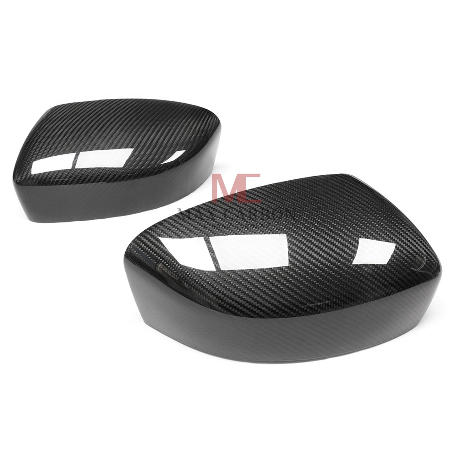 MC MAX CARBON Performance Ersatz Spiegelkappen Mirror Caps für Maserati Levante M161 GT GTS Trofeo Modena