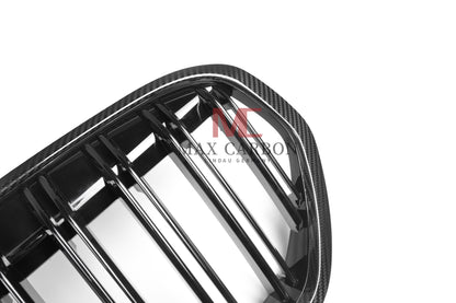 MC MAX CARBON Performance Grille Grill Replacement for BMW X1 F48 