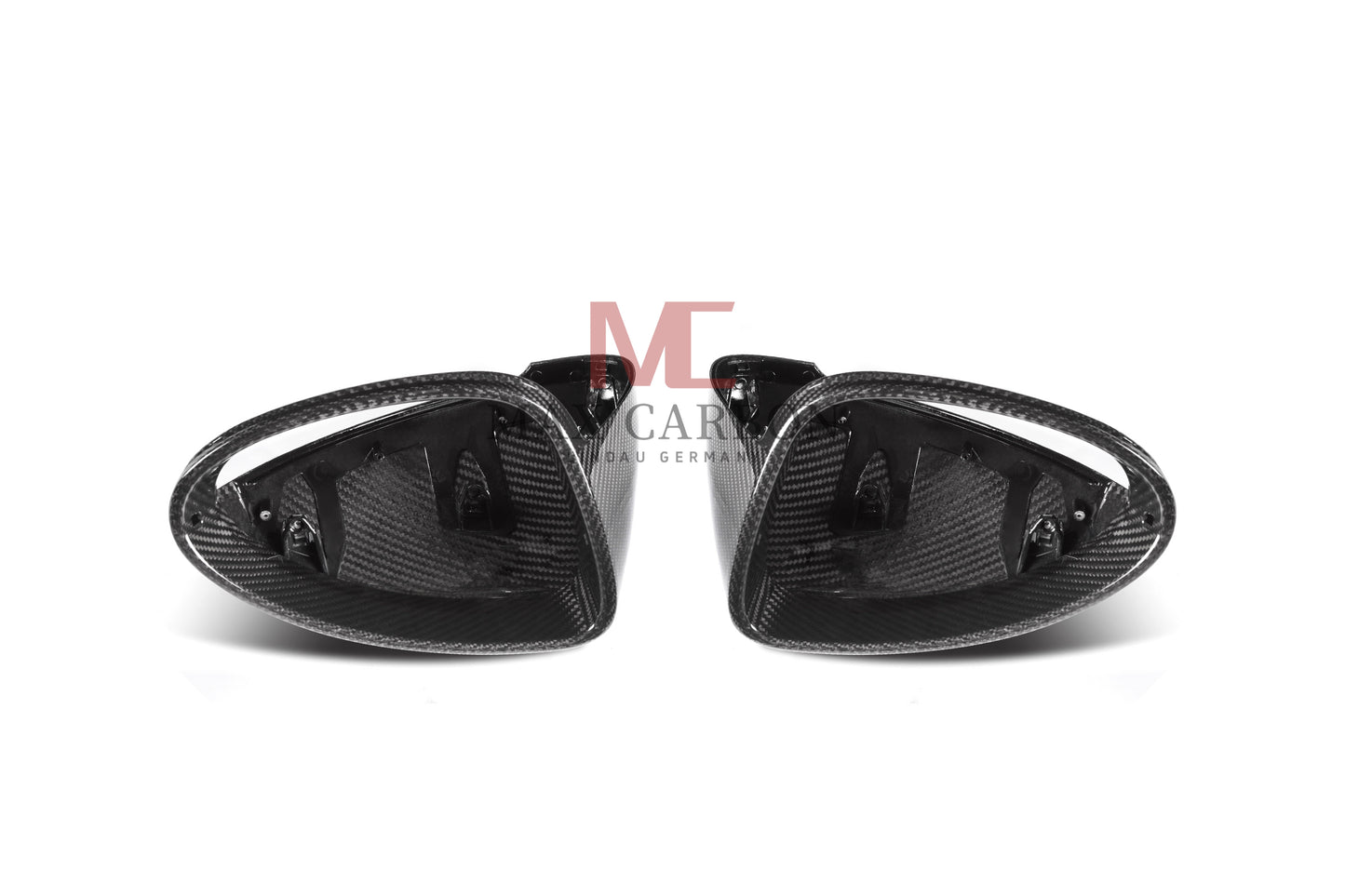 Coques de rétroviseurs de rechange MC Performance MAX CARBON pour Porsche Cayenne 958.2 92A de 2014 à 2017 
