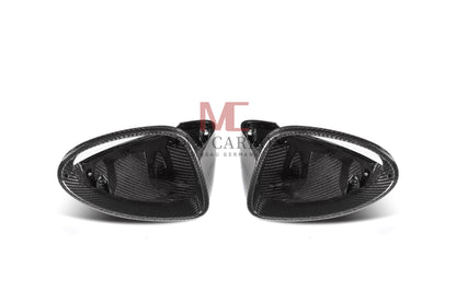 Coques de rétroviseurs de rechange MC Performance MAX CARBON pour Porsche Cayenne 958.2 92A de 2014 à 2017 