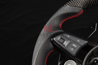 MC MAX CARBON Performance Dry Carbon Smart Steering Wheel LED Sport for Audi R8 4S