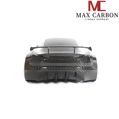 MAX CARBON Lifestyle Real Carbon Forged Carbon Hybrid Carbon Model Car made of Dry Carbon Prepreg 1:18 Sports Car Design Model Car