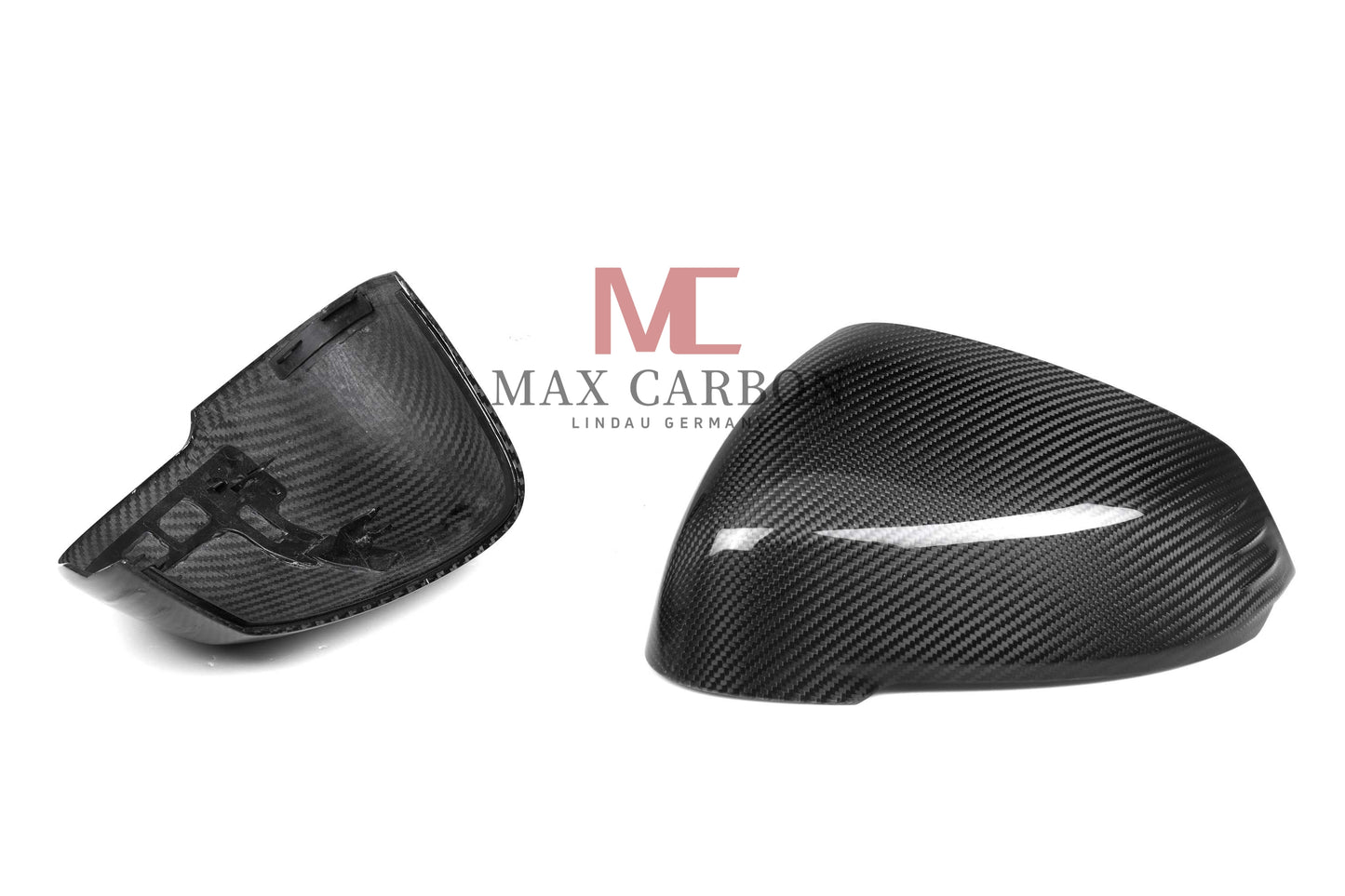 MC MAX CARBON Performance Sport Mirror Caps Replacement for BMW X1 U11 U12 iX1 X2 U10 iX2 