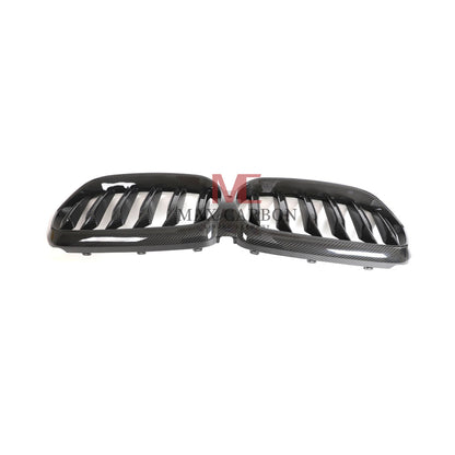 MC MAX CARBON Dry Carbon Performance Grille Replacement for BMW G32 6 Series 