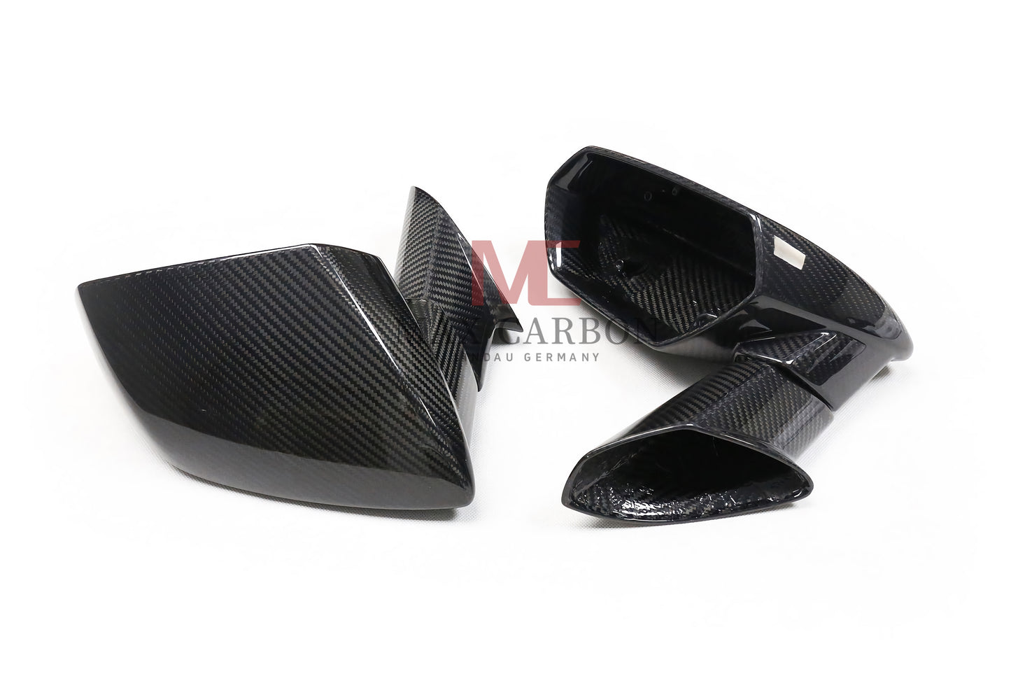 Coques de rétroviseurs de rechange MC MAX CARBON Performance adaptées pour Lamborghini Huracán 2014 à 2020 