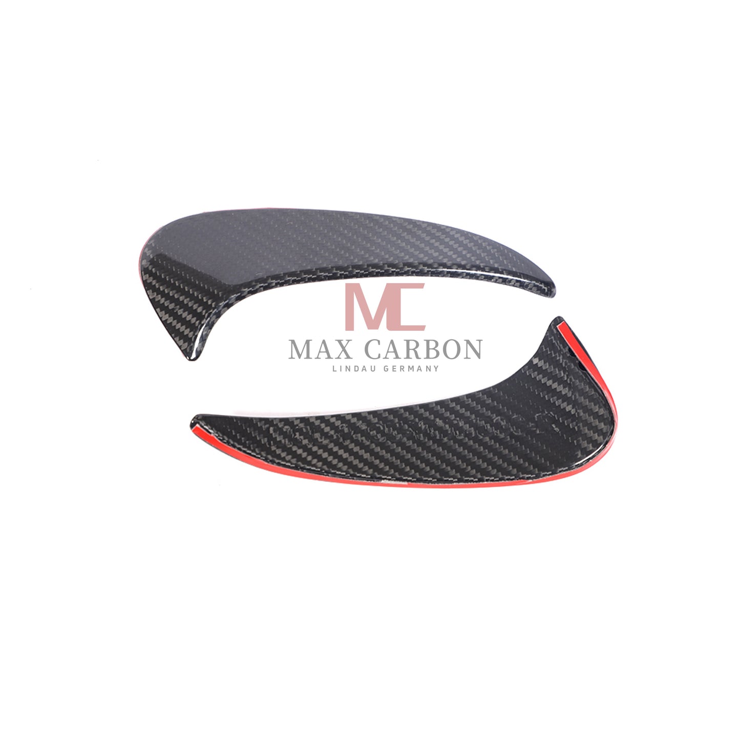 MC MAX CARBON Performance Rear Bumper Canards for Mercedes Benz GLA H247 AMG GLA35 AMG GLA45