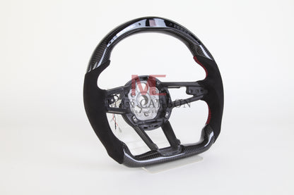 MC MAX CARBON Performance Dry Carbon Smart Steering Wheel LED Sport for Audi R8 4S