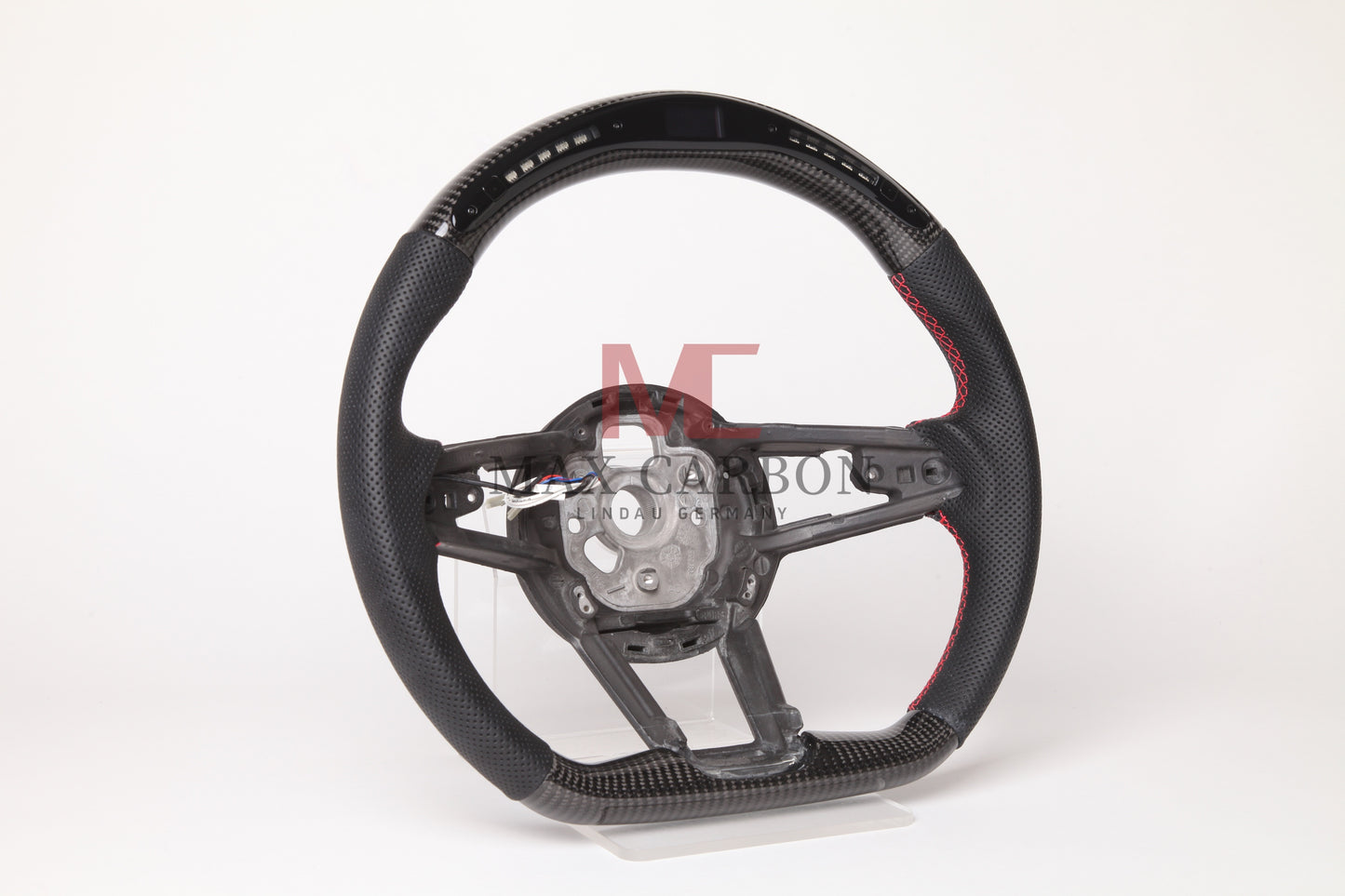 MC MAX CARBON Performance Dry Carbon Smart Steering Wheel LED Sport for Audi R8 4S