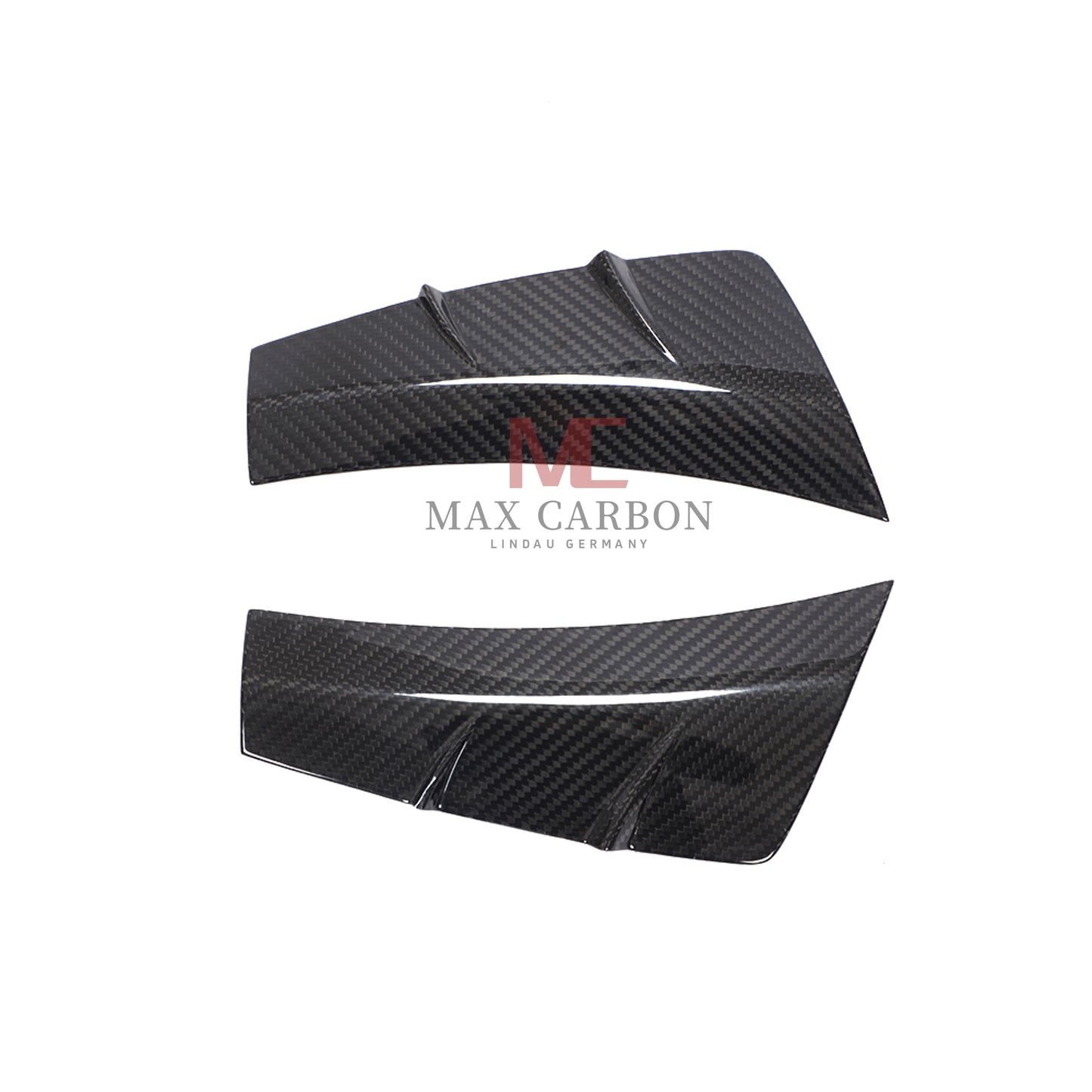 MC MAX CARBON Performance Front Bumper Side Air Vent for Mercedes Benz C Class A205 C205 W205 S205 C43 AMG