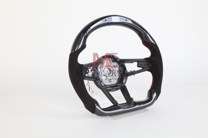 MC MAX CARBON Performance Dry Carbon Smart Steering Wheel LED Sport for Audi R8 4S
