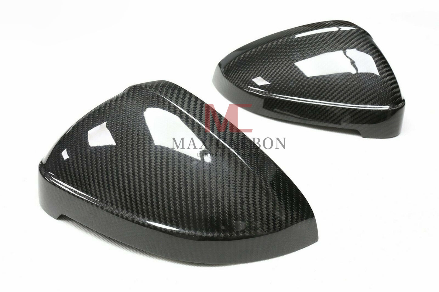 MC MAX CARBON Performance mirror caps, exterior mirror caps, mirror caps for Audi A4 S4 RS4 A5 S5 RS5 B9