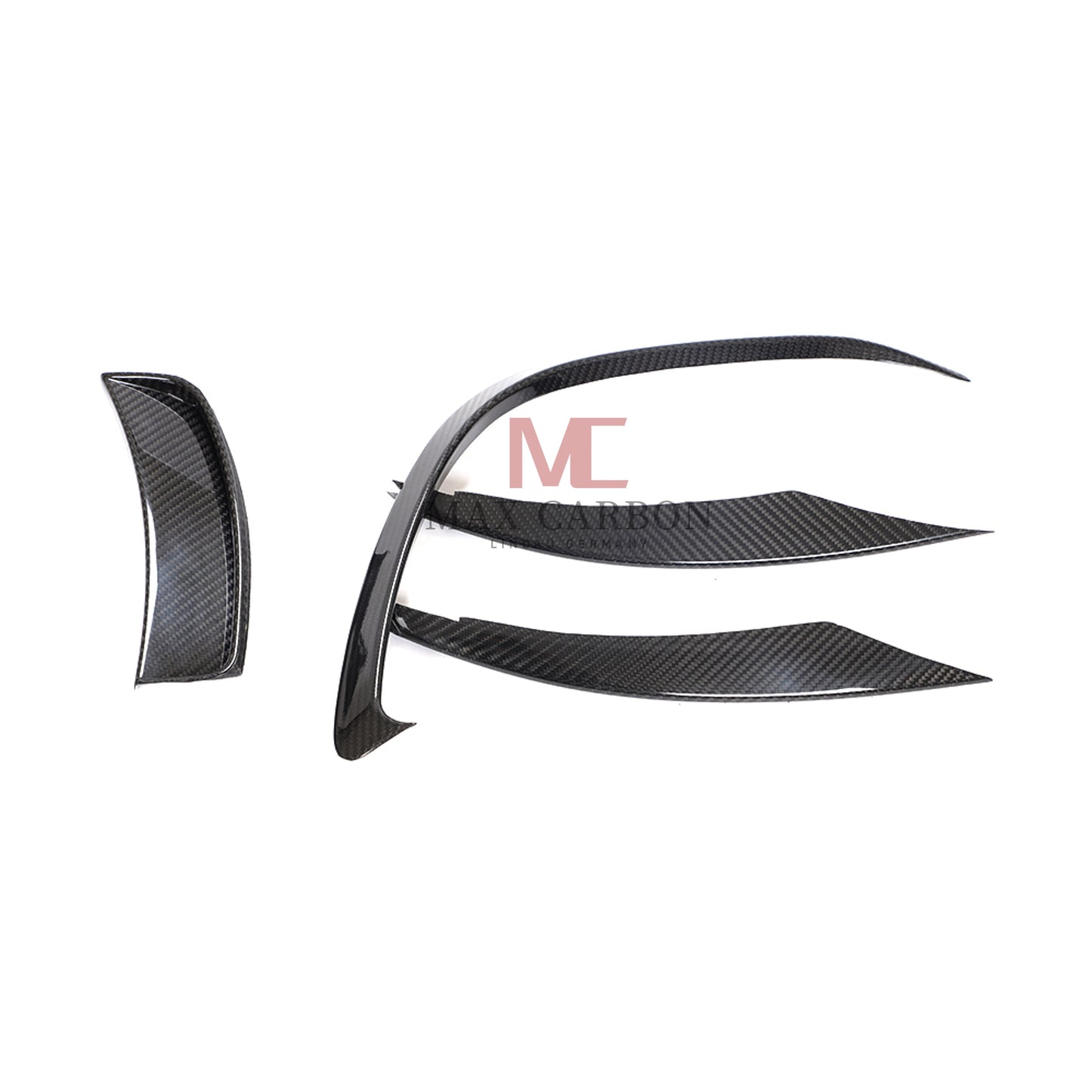MC MAX CARBON Performance spoiler front lip spoiler for Mercedes Benz A Class W177 Sedan