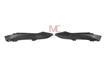MC MAX CARBON Performance Front Flaps Spoiler Lip Covers for BMW F32 F33 F36