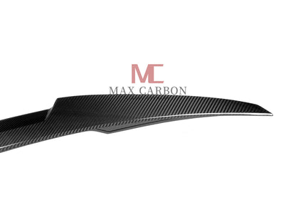 MC MAX CARBON Performance Sport Spoiler Lip for Audi A4 S4 RS4 B8 Sedan Facelift LCI 