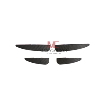 Canards MC MAX CARBON DRY CARBON Performance AERO FLICKER FLAPS sur mesure pour Audi R8 4S 