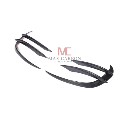 MC MAX CARBON Performance W205 C205 A205 S205 Front Bumper Canards for Mercedes Benz C Class Sport 