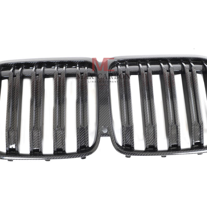 MC MAX CARBON Dry Carbon Performance Grille Grill Replacement for BMW X7 G07