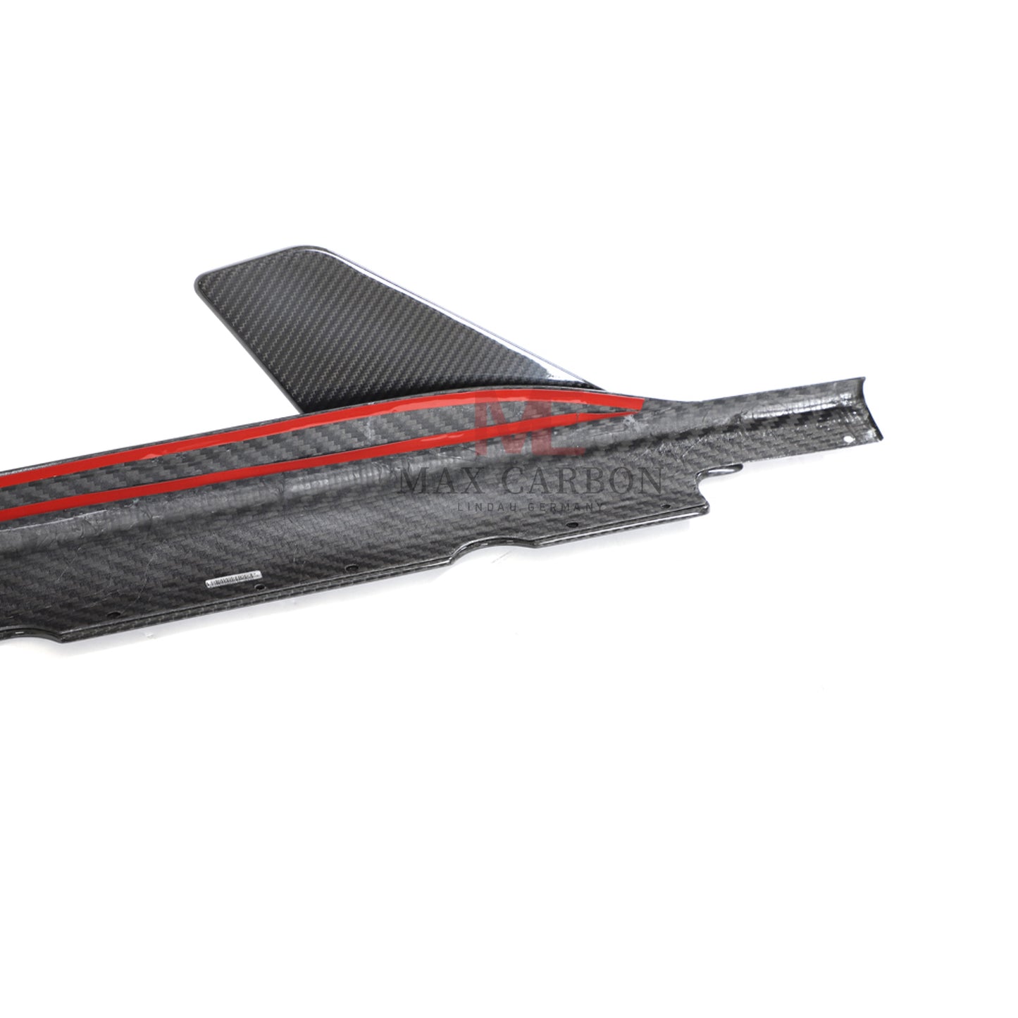 Bavettes de jupe latérale MC MAX CARBON DRY CARBON Performance sur mesure pour Audi R8 4S 