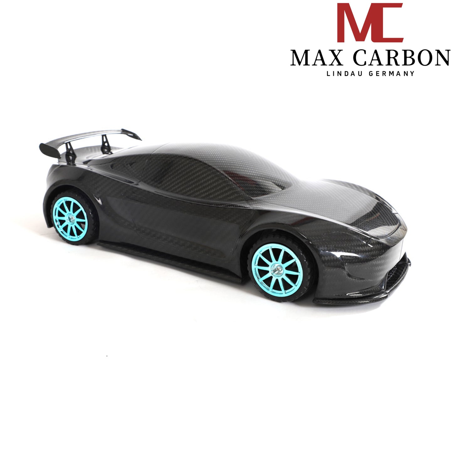 MAX CARBON Lifestyle Real Carbon Forged Carbon Hybrid Carbon Model Car made of Dry Carbon Prepreg 1:18 Sports Car Design Model Car