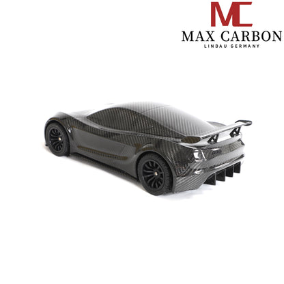 MAX CARBON Lifestyle Real Carbon Forged Carbon Hybrid Carbon Model Car made of Dry Carbon Prepreg 1:18 Sports Car Design Model Car