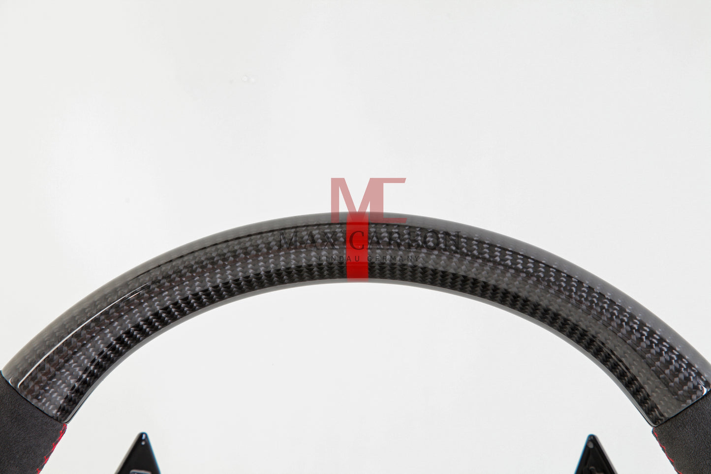 Volant complet MC MAX CARBON Performance Dry Carbon avec boutons et palettes de changement de vitesse de remplacement pour Audi R8 4S 