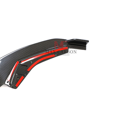 MC MAX CARBON Performance Frontlippe Lip passend für Audi S3 8Y