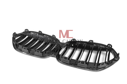 MC MAX CARBON Performance Grille Grill Replacement for BMW X1 F48 