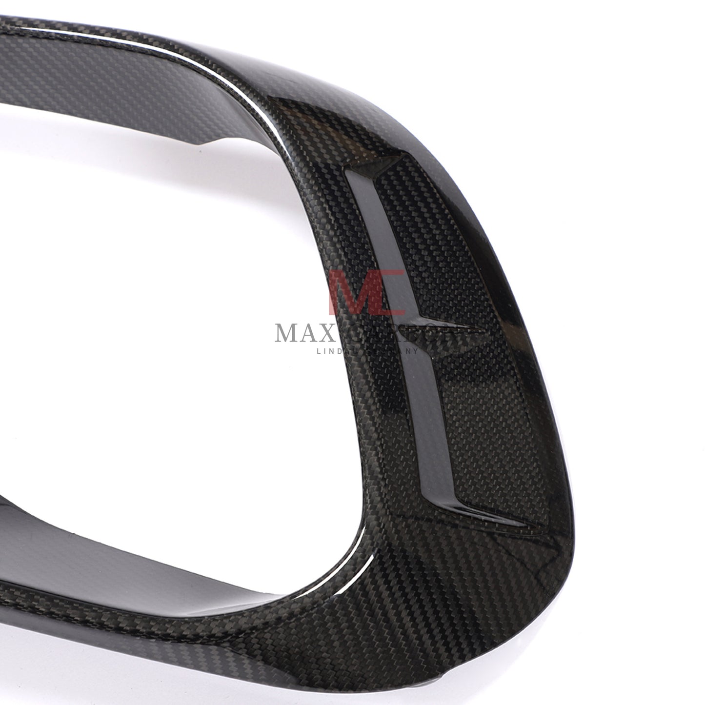 MC DRY Carbon Front Bumper Fog Light Cover Splitter Canard for Mercedes Benz GLA Class GLA250 Sport Utility 4-Door GLA45 GLA35 H247