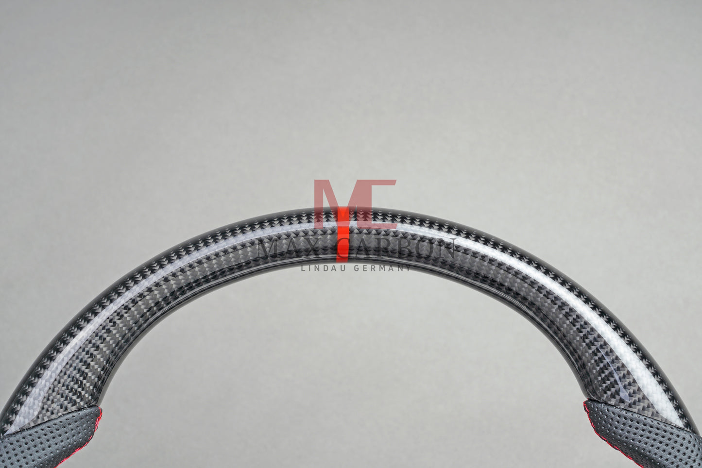 MC MAX CARBON Performance Volant de remplacement en carbone sec brillant pour Audi R8 4S